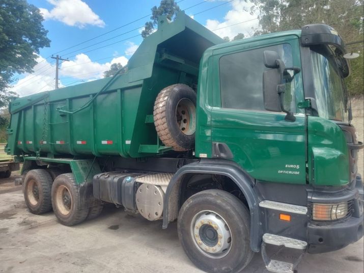 CAMINHAO SCANIA P310 6X4 2013/2013 (BASCULANTE/CAÇAMBA) vt 2013